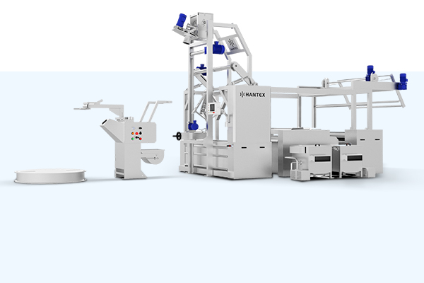 Machine à laver enzymatique de refendage tubulaire